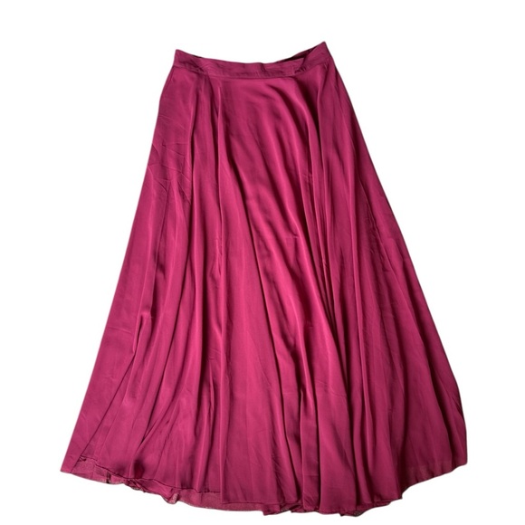 Chicwish Pink Pleated Maxi Skirt for Cocktail - Picture 2 of 6